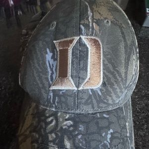 Duke Blue Devils camo hat.  EUC.